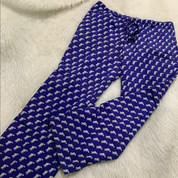 Vineyard Vines novelty blue MTV pj lounge elastic pants - Picture 3 of 7